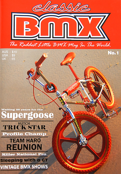 classic BMX magazine, on sale ! – Bonz Bros. Riding on Vintage BMX